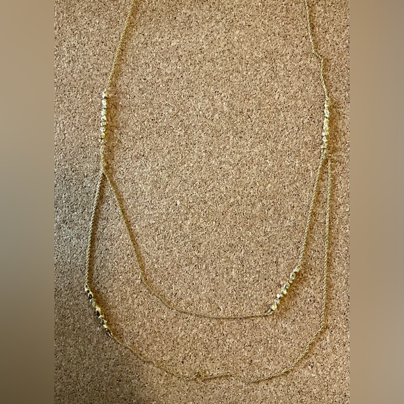 Alexis Bittar Jewelry - Alexis Bittar Gold double Layered Necklace